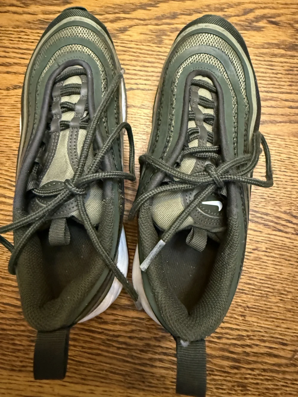 Nike Air Max 97 Shoes Youth Size 3.5Y 917998-300 Running Athletic Sneakers